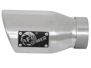 aFe Power Performance Parts & Installation | 1350 Offroad - aFe MACH Force-Xp 409 Stainless Steel Clamp-on Exhaust Tip Polished 3-in Inlet x 4-1/2-in Outlet x 9-in L - 49T30452-P09 - Image 5