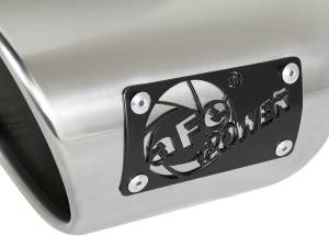 aFe Power Performance Parts & Installation | 1350 Offroad - aFe MACH Force-Xp 409 Stainless Steel Clamp-on Exhaust Tip Polished 3-in Inlet x 4-1/2-in Outlet x 9-in L - 49T30452-P09 - Image 2