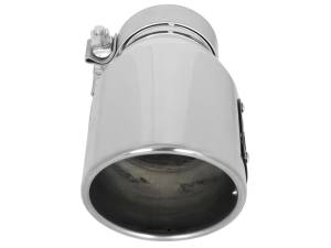 aFe Power Performance Parts & Installation | 1350 Offroad - aFe MACH Force-Xp 409 Stainless Steel Clamp-on Exhaust Tip Polished 3-in Inlet x 4-1/2-in Outlet x 9-in L - 49T30452-P09 - Image 4
