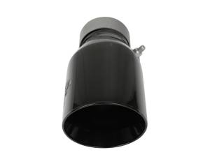 aFe Power Performance Parts & Installation | 1350 Offroad - aFe MACH Force-Xp 304 Stainless Steel Clamp-on Exhaust Tip Black 3-in Inlet x 4-1/2-in Outlet x 9-in L - 49T30454-B093 - Image 2