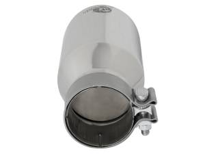 aFe Power Performance Parts & Installation | 1350 Offroad - aFe MACH Force-Xp 304 Stainless Steel Clamp-on Exhaust Tip Polished 3-in Inlet x 4-1/2-in Outlet x 9-in L - 49T30454-P092 - Image 4