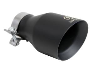aFe Power Performance Parts & Installation | 1350 Offroad - aFe Takeda 409 Stainless Steel Clamp-on Exhaust Tip Black 3-in Inlet x 5-in Outlet x 9-in L - 49T30504-B09 - Image 1