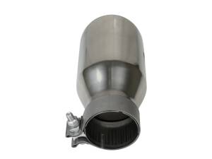 aFe Power Performance Parts & Installation | 1350 Offroad - aFe MACH Force-Xp 304 Stainless Steel Clamp-on Exhaust Tip Polished 3-in Inlet x 4-1/2-in Outlet x 9-in L - 49T30454-P093 - Image 5