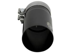 aFe Power Performance Parts & Installation | 1350 Offroad - aFe MACH Force-Xp Stainless Steel Clamp-on Exhaust Tip Black Right Side Exit 3-1/2-in Inlet x 4-in Outlet x 7-in L - 49T35404-B07 - Image 3