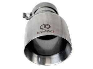 aFe Power Performance Parts & Installation | 1350 Offroad - aFe Takeda 304 Stainless Steel Clamp-on Exhaust Tip Polished 3-in Inlet x 5-in Outlet x 9-in L - 49T30504-P09 - Image 2