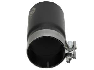 aFe Power Performance Parts & Installation | 1350 Offroad - aFe MACH Force-Xp Stainless Steel Clamp-on Exhaust Tip Black Right Side Exit 3-1/2-in Inlet x 4-in Outlet x 7-in L - 49T35404-B07 - Image 4
