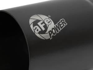 aFe Power Performance Parts & Installation | 1350 Offroad - aFe MACH Force-Xp Stainless Steel Clamp-on Exhaust Tip Black Right Side Exit 3-1/2-in Inlet x 4-in Outlet x 7-in L - 49T35404-B07 - Image 2