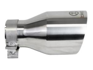 aFe Power Performance Parts & Installation | 1350 Offroad - aFe Takeda 304 Stainless Steel Clamp-on Exhaust Tip Polished 3-in Inlet x 5-in Outlet x 9-in L - 49T30504-P09 - Image 4