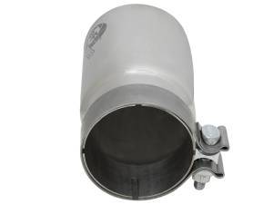 aFe Power Performance Parts & Installation | 1350 Offroad - aFe MACH Force-Xp 304 Stainless Steel Clamp-on Exhaust Tip Polished Right Side Exit 3-1/2-in Inlet x 4-in Outlet x 7-in L - 49T35404-P07 - Image 2