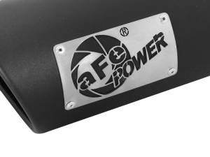 aFe Power Performance Parts & Installation | 1350 Offroad - aFe MACH Force-Xp 409 Stainless Steel Clamp-on Exhaust Tip Black 3-1/2-in Inlet x 4-1/2-in Outlet x 12-in L - 49T35456-B12 - Image 6