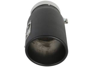 aFe Power Performance Parts & Installation | 1350 Offroad - aFe MACH Force-Xp 409 Stainless Steel Clamp-on Exhaust Tip Black 4-in Inlet x 5-in Outlet x 12-in L - 49T40501-B12 - Image 3