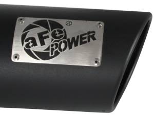aFe Power Performance Parts & Installation | 1350 Offroad - aFe MACH Force-Xp 409 Stainless Steel Clamp-on Exhaust Tip Black 4-in Inlet x 5-in Outlet x 12-in L - 49T40501-B12 - Image 5