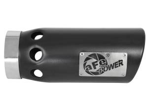 aFe Power Performance Parts & Installation | 1350 Offroad - aFe MACH Force-Xp 409 Stainless Steel Clamp-on Exhaust Tip Black Right Side Exit 4-in Inlet x 5-in Outlet x 12-in L - 49T40501-B121 - Image 4