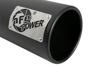 aFe Power Performance Parts & Installation | 1350 Offroad - aFe SATURN 4S 409 Stainless Steel Clamp-on Exhaust Tip Black Right Side Exit 4-in Inlet x 5-in Outlet x 12-in L - 49T40501-B122 - Image 2