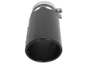 aFe Power Performance Parts & Installation | 1350 Offroad - aFe MACH Force-Xp 409 Stainless Steel Clamp-on Exhaust Tip Black Right Side Exit 4-in Inlet x 5-in Outlet x 12-in L - 49T40501-B121 - Image 3