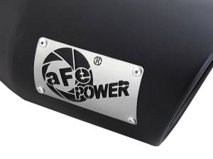 aFe Power Performance Parts & Installation | 1350 Offroad - aFe MACH Force-Xp 409 Stainless Steel Clamp-on Exhaust Tip Black 4-in Inlet x 6-in Outlet x 12-in L - 49T40601-B12 - Image 4