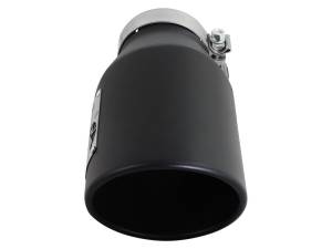 aFe Power Performance Parts & Installation | 1350 Offroad - aFe MACH Force-Xp 409 Stainless Steel Clamp-on Exhaust Tip Black 4-in Inlet x 6-in Outlet x 12-in L - 49T40601-B12 - Image 6