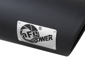 aFe Power Performance Parts & Installation | 1350 Offroad - aFe MACH Force-Xp 409 Stainless Steel Clamp-on Exhaust Tip Black 4-in Inlet x 6-in Outlet x 15-in L - 49T40601-B15 - Image 6
