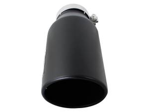 aFe Power Performance Parts & Installation | 1350 Offroad - aFe MACH Force-Xp 409 Stainless Steel Clamp-on Exhaust Tip Black 4-in Inlet x 6-in Outlet x 15-in L - 49T40601-B15 - Image 5