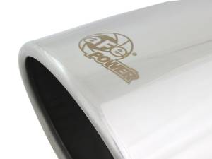 aFe Power Performance Parts & Installation | 1350 Offroad - aFe MACH Force-Xp 304 Stainless Steel Clamp-on Exhaust Tip Polished 4-in Inlet x 6-in Outlet x 9-in L - 49T40604-P09 - Image 5
