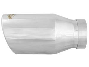 aFe Power Performance Parts & Installation | 1350 Offroad - aFe MACH Force-Xp 304 Stainless Steel Clamp-on Exhaust Tip Polished 4-in Inlet x 6-in Outlet x 12-in L - 49T40604-P12 - Image 6
