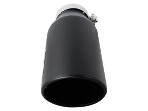 aFe Power Performance Parts & Installation | 1350 Offroad - aFe MACH Force-Xp 409 Stainless Steel Clamp-on Exhaust Tip Black 4-in Inlet x 6-in Outlet x 15-in L - 49T40606-B15 - Image 5