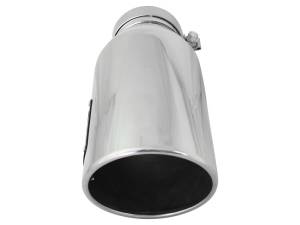 aFe Power Performance Parts & Installation | 1350 Offroad - aFe MACH Force-Xp 304 Stainless Steel Clamp-on Exhaust Tip Polished 4-in Inlet x 6-in Outlet x 15-in L - 49T40606-P15 - Image 4