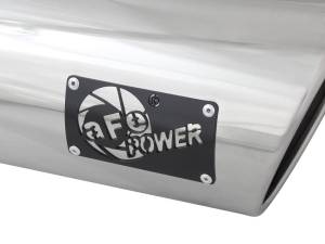 aFe Power Performance Parts & Installation | 1350 Offroad - aFe MACH Force-Xp 304 Stainless Steel Clamp-on Exhaust Tip Polished 4-in Inlet x 6-in Outlet x 15-in L - 49T40606-P15 - Image 5
