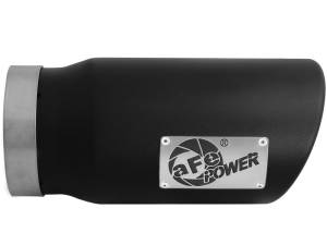 aFe Power Performance Parts & Installation | 1350 Offroad - aFe MACH Force-Xp 409 Stainless Steel Clamp-on Exhaust Tip Black 5-in Inlet x 6-in Outlet x 12-in L - 49T50601-B12 - Image 6