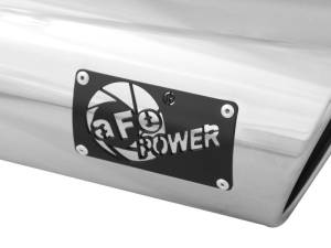 aFe Power Performance Parts & Installation | 1350 Offroad - aFe MACH Force-Xp 304 Stainless Steel Clamp-on Exhaust Tip Polished 5-in Inlet x 6-in Outlet x 12-in L - 49T50601-P12 - Image 6