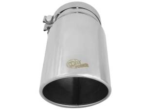aFe Power Performance Parts & Installation | 1350 Offroad - aFe MACH Force-Xp 304 Stainless Steel Clamp-on Exhaust Tip Polished 5-in Inlet x 6-in Outlet x 12-in L - 49T50604-P12 - Image 3