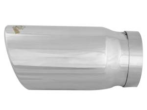 aFe Power Performance Parts & Installation | 1350 Offroad - aFe MACH Force-Xp 304 Stainless Steel Clamp-on Exhaust Tip Polished 5-in Inlet x 6-in Outlet x 12-in L - 49T50604-P12 - Image 6