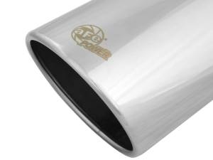 aFe Power Performance Parts & Installation | 1350 Offroad - aFe MACH Force-Xp 304 Stainless Steel Clamp-on Exhaust Tip Polished 5-in Inlet x 6-in Outlet x 12-in L - 49T50604-P12 - Image 5