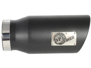 aFe Power Performance Parts & Installation | 1350 Offroad - aFe MACH Force-Xp 409 Stainless Steel Clamp-on Exhaust Tip Black Right Side Exit 5-in Inlet x 7-in Outlet x 15-in L - 49T50701-B15 - Image 4