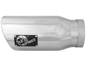 aFe Power Performance Parts & Installation | 1350 Offroad - aFe MACH Force-Xp 304 Stainless Steel Clamp-on Exhaust Tip Polished Left Side Exit 5-in Inlet x 7-in Outlet x 15-in L - 49T50702-P15 - Image 4