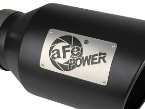 aFe Power Performance Parts & Installation | 1350 Offroad - aFe MACH Force-Xp 409 Stainless Steel Clamp-on Exhaust Tip Black 5-in Inlet x 8-in Outlet x 15-in L - 49T50801-B15 - Image 5