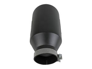 aFe Power Performance Parts & Installation | 1350 Offroad - aFe MACH Force-Xp 409 Stainless Steel Clamp-on Exhaust Tip Black 5-in Inlet x 8-in Outlet x 15-in L - 49T50801-B15 - Image 4