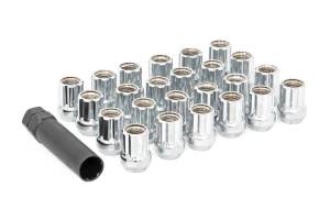 Rough Country Lift Kits & Suspension | 1350 Offroad - Rough Country Wheel Installation Kit, Lug Nut Set, M14x2.0, Set Of 32, Chrome, Open End - 142032CHOE - Image 1