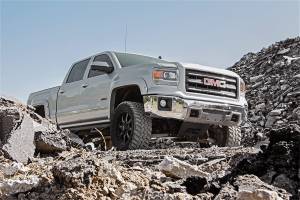 Rough Country Lift Kits & Suspension | 1350 Offroad - Rough Country HD Front Skid Plate Package, 6, 7.5-in Knuckle Lift Kits, Lower Driver Skid Plate, Hardware - 222 - Image 2