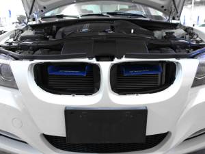 aFe Power Performance Parts & Installation | 1350 Offroad - aFe Dynamic Air Scoop D.A.S. Blue BMW 328i/335i/M3 (E90/91/92/93) 07-13 - 54-11478-L - Image 1