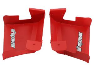 aFe Power Performance Parts & Installation | 1350 Offroad - aFe Dynamic Air Scoop D.A.S. Red BMW 328i/335i/M3 (E90/91/92/93) 07-13 - 54-11478-R - Image 4