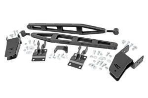 Rough Country Lift Kits & Suspension | 1350 Offroad - Rough Country Traction Bar Kit, Mounting Kit, Cleveite Rubber Bushings, U-Bolt, 0-3-in Lift - 51005 - Image 1