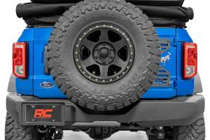 Rough Country Lift Kits & Suspension | 1350 Offroad - Rough Country Spare Tire Relocation Bracket, Powder Black Coated - 51055 - Image 6
