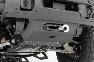 Rough Country Lift Kits & Suspension | 1350 Offroad - Rough Country Winch Mounting Plate, with PRO1200S Winch, Winch Skid Plate, Winch Controller Extension, Hardware - 51059 - Image 3