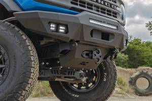 Rough Country Lift Kits & Suspension | 1350 Offroad - Rough Country Hidden Winch Mounting Plate, Winch Skid Plate, Winch Controller Extension - 51065 - Image 2