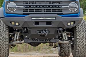 Rough Country Lift Kits & Suspension | 1350 Offroad - Rough Country Hidden Winch Mounting Plate, Winch Skid Plate, Winch Controller Extension - 51065 - Image 3