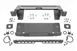 Rough Country Lift Kits & Suspension | 1350 Offroad - Rough Country Winch Mounting Plate, Mounting Bracket, Sensor Mount Kit, [2] Sensor Mount Plate - 51066 - Image 1