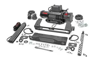 Rough Country Lift Kits & Suspension | 1350 Offroad - Rough Country Winch Mounting Plate, Mounting Bracket, Sensor Mount Kit, [2] Sensor Mount Plate - 51099 - Image 1