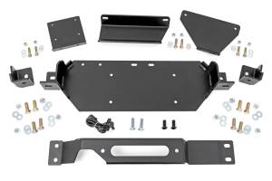 Rough Country Lift Kits & Suspension | 1350 Offroad - Rough Country Hidden Winch Mounting Plate, Only Mount - 51119 - Image 1