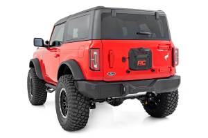 Rough Country Lift Kits & Suspension | 1350 Offroad - Rough Country Spare Tire Delete Kit, Rear, Relocates License Plate, Laser Cut, Retains Backup Camera - 51125 - Image 3